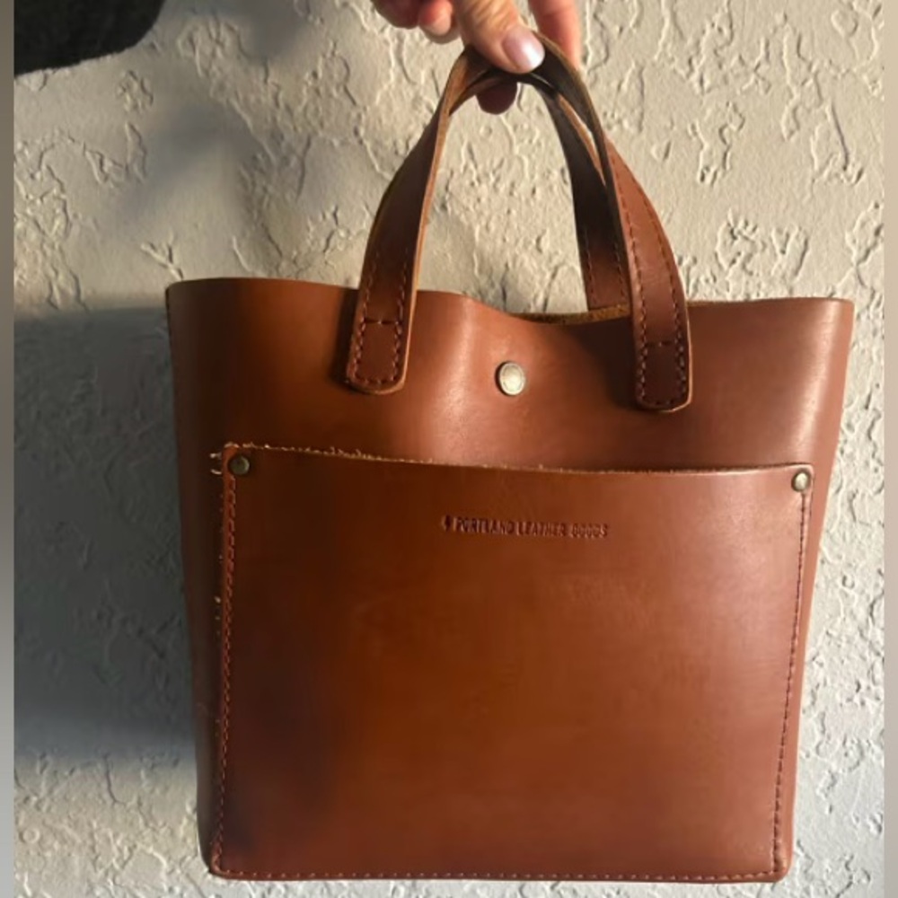 Portland Leather Honey Mini Crossbody